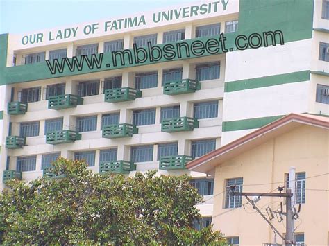 Our Lady of Fatima University College of Medicine Philippines.
